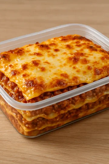 Tupper de comida casera